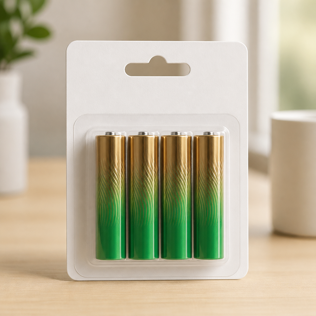 AAA Batteries 4 Pack Technology for High Drain Equipment
