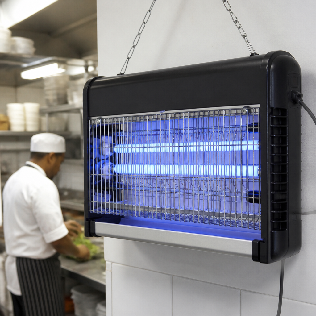 Commercial LED Fly Killer 80m² Efficient 19W