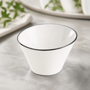 Commercial Appetizer Bowls 95mm White Porcelain 24 Pack