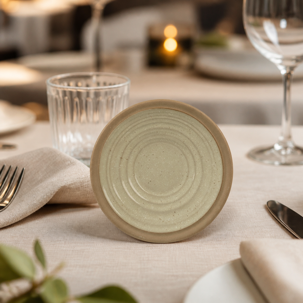 Commercial Stoneware Espresso Saucers 135mm - 6 Pack