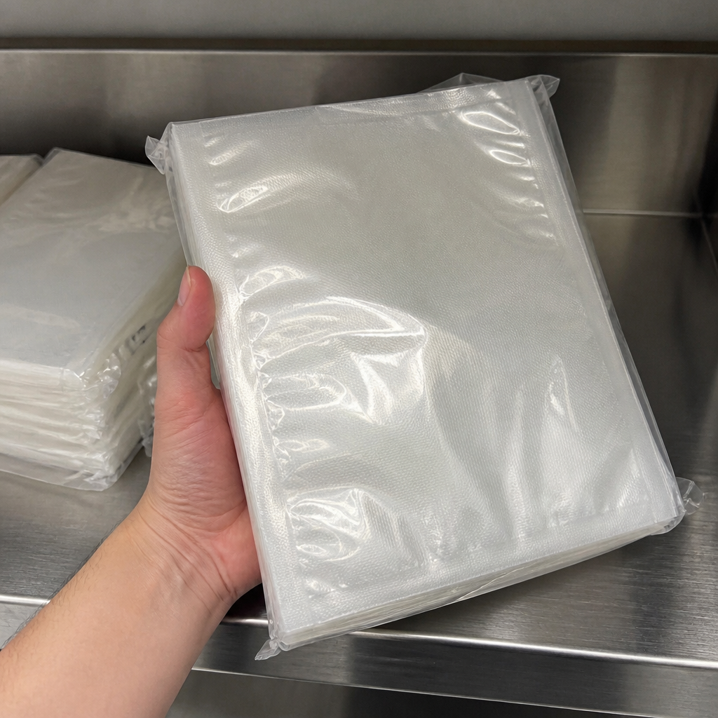 Compostable Vacuum Sealer Bags 150x250mm 50 Pack
