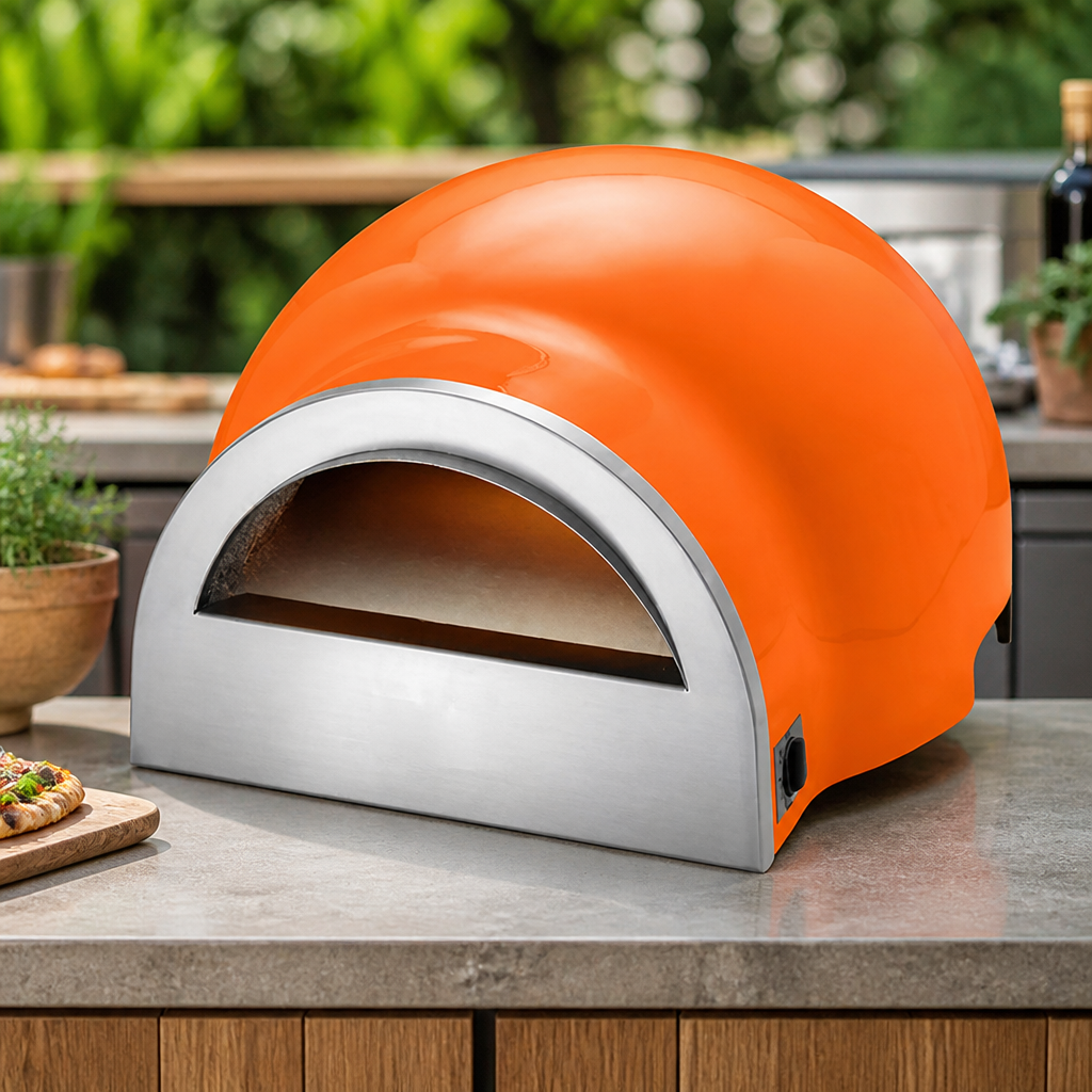 Commercial Dual Fuel Gas Pizza Oven 320 x 380 Cooking Area
