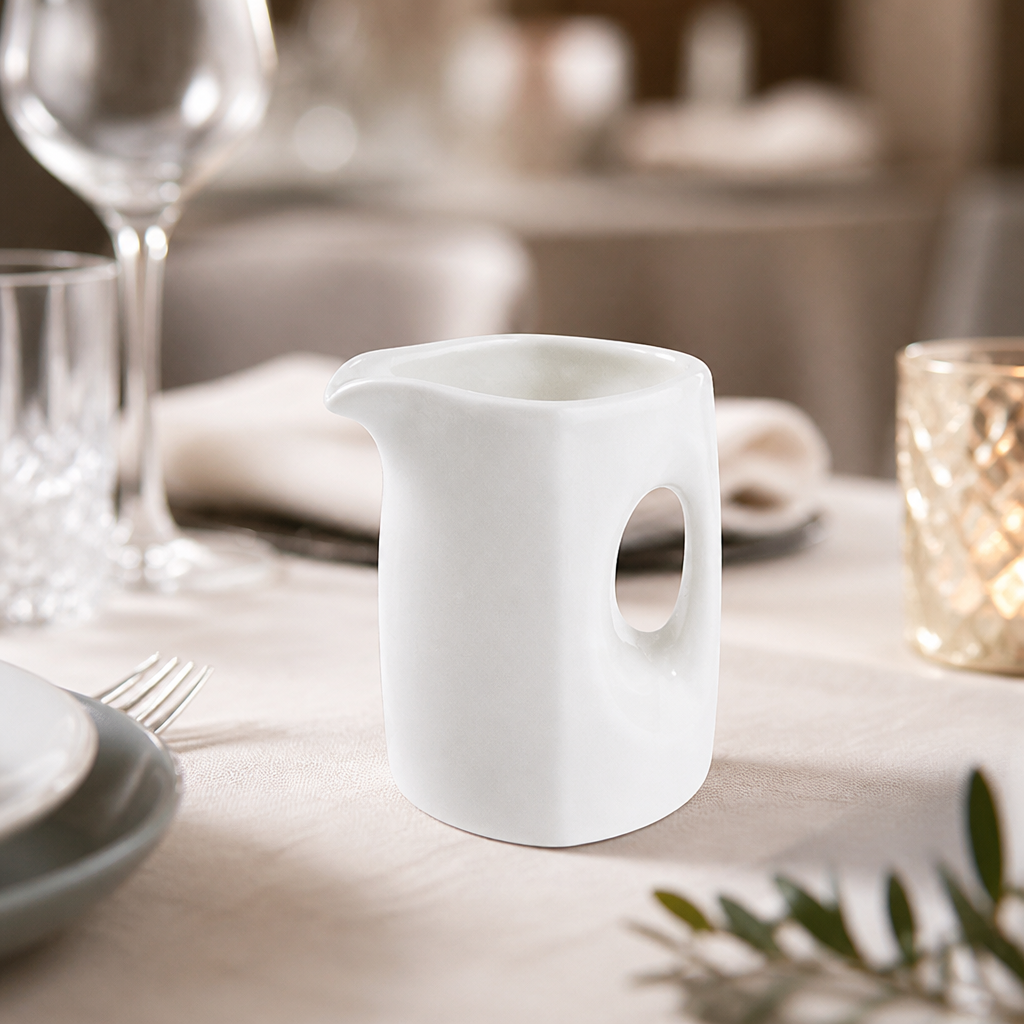Large 340ml Commercial Jugs for Event Dining - 4 Pack