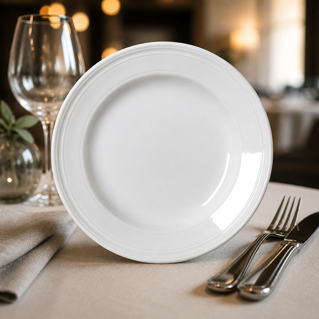 Commercial Bead Plates 202mm - 12 Pack China Dinnerware
