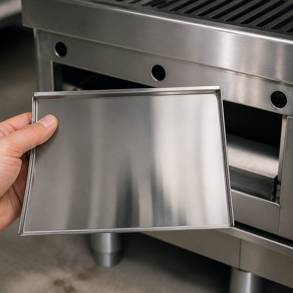 Commercial Stainless Steel Crumb Tray 10x461x319mm