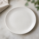 Commercial Vellum Coupe Plates 217mm Durable Ceramic 12 Pack
