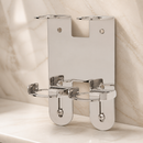 Double Wall Mounted Soap Dispenser Bracket for Commercial Use