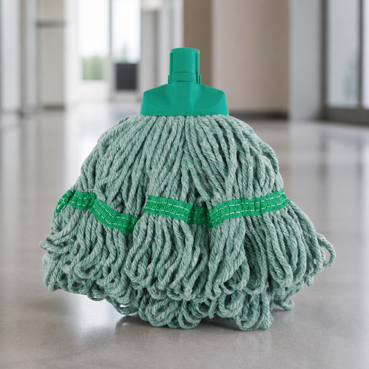 Commercial Mini Mop Head Green 160g Socket Cleaning Tool
