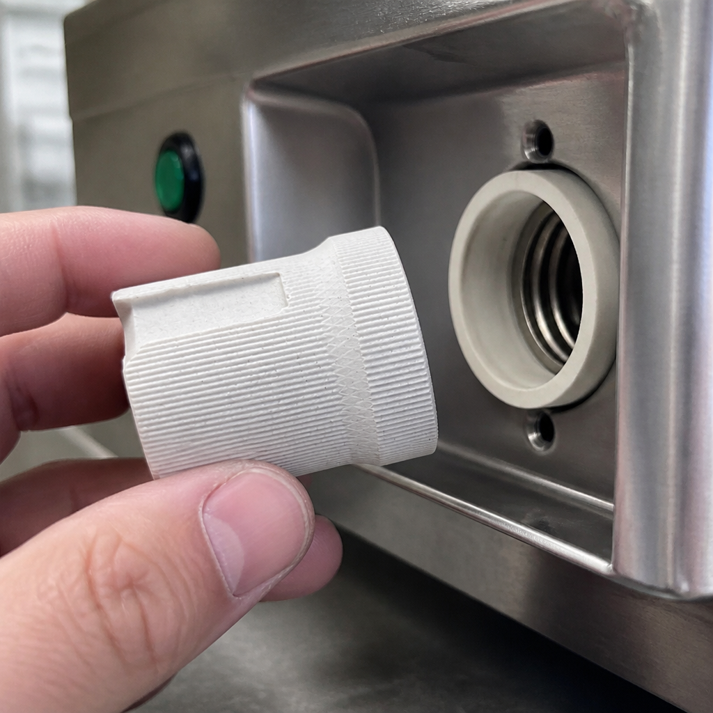 Ceramic Lamp Holder for Commercial Food Warmers with Gantry