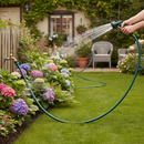 Premium PVC Watering Hose 12MM Bore x 30M with Polyester Yarn Reinforcement for Kink Resistance