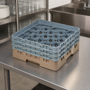 Commercial Glass Rack 20 Compartments Max Height 174mm