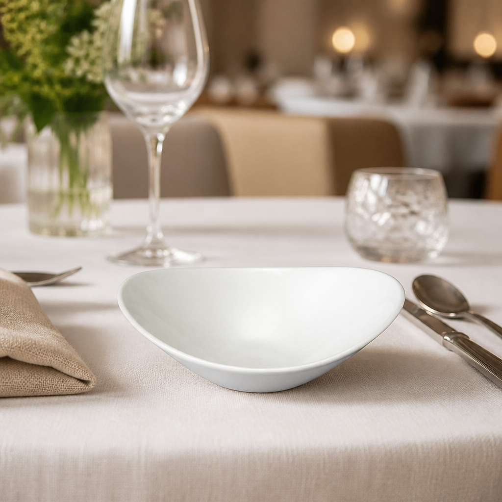 Commercial Small Oval Bowls 178mm 298ml 12 Pack