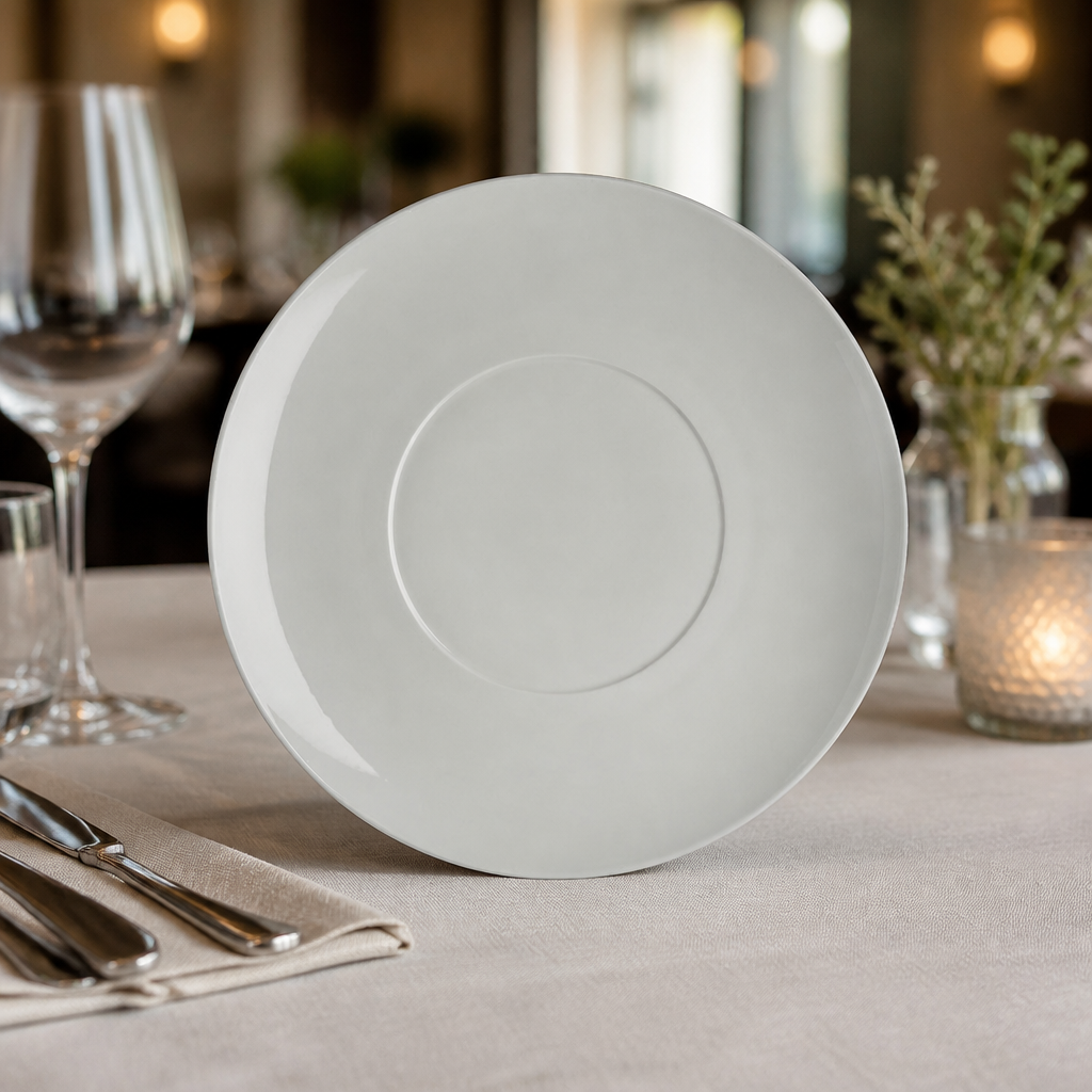Commercial Porcelain Plates 279mm 12 Pack Durable Design