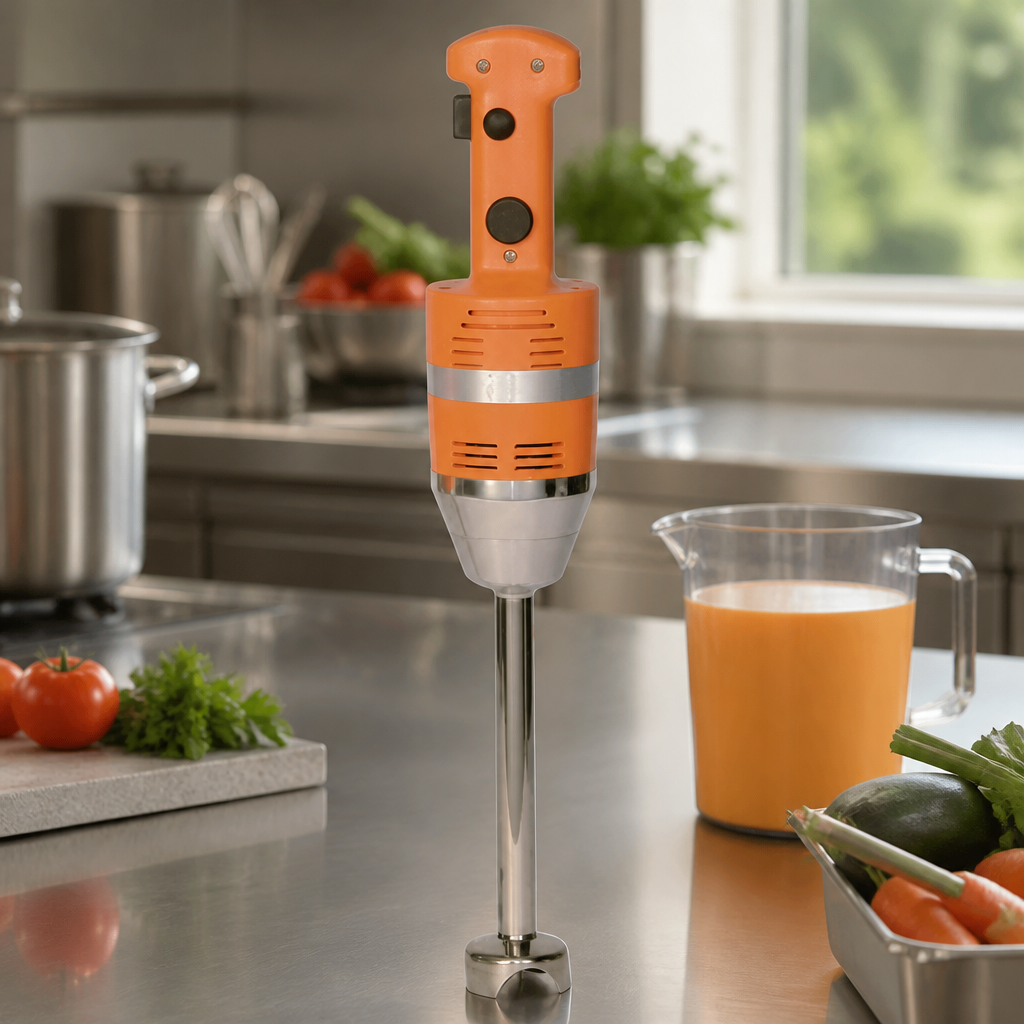 Commercial Stick Blender with Titanium Coated Blades 200mm