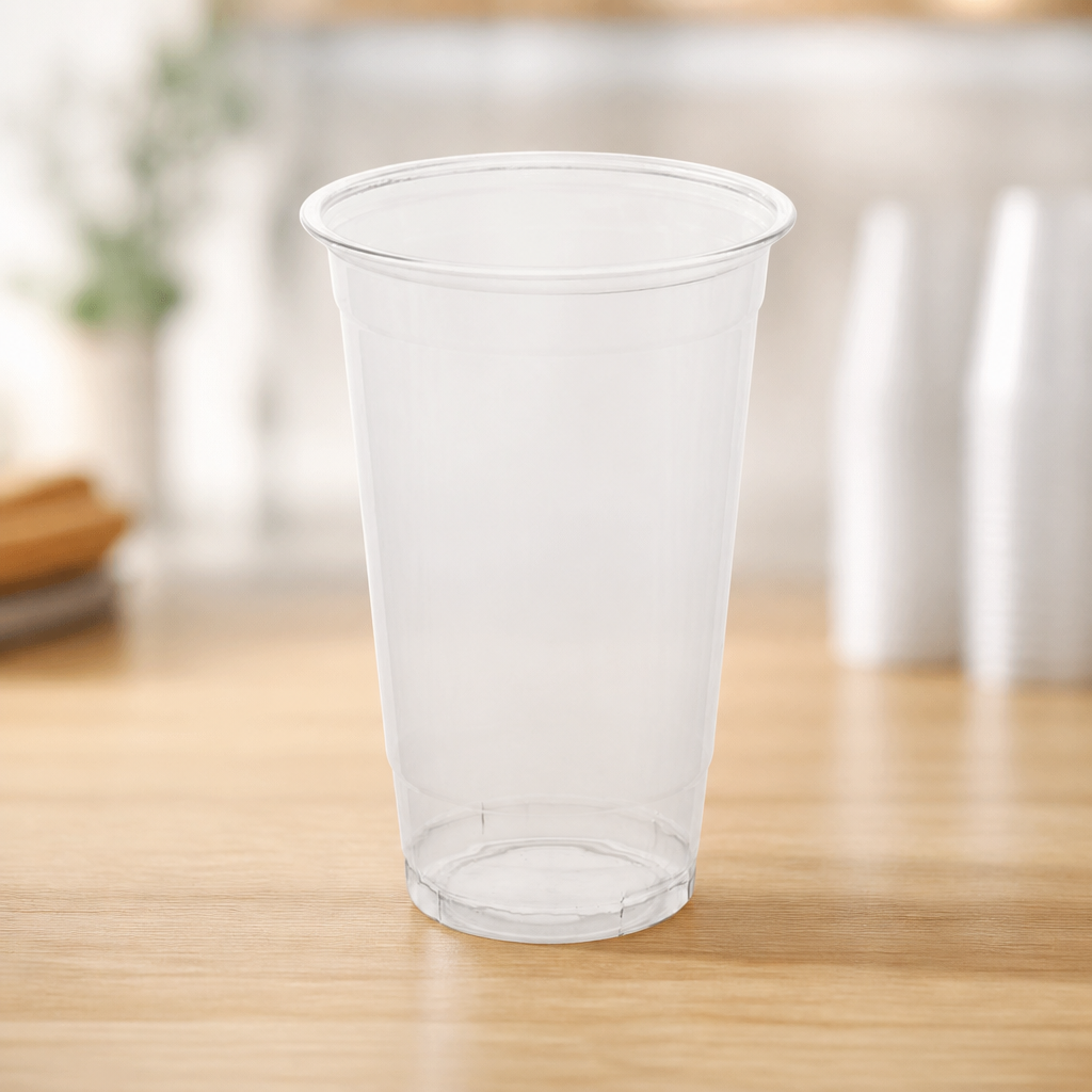 455ml Clear rPET Cups 400 Pack Eco Friendly Disposables