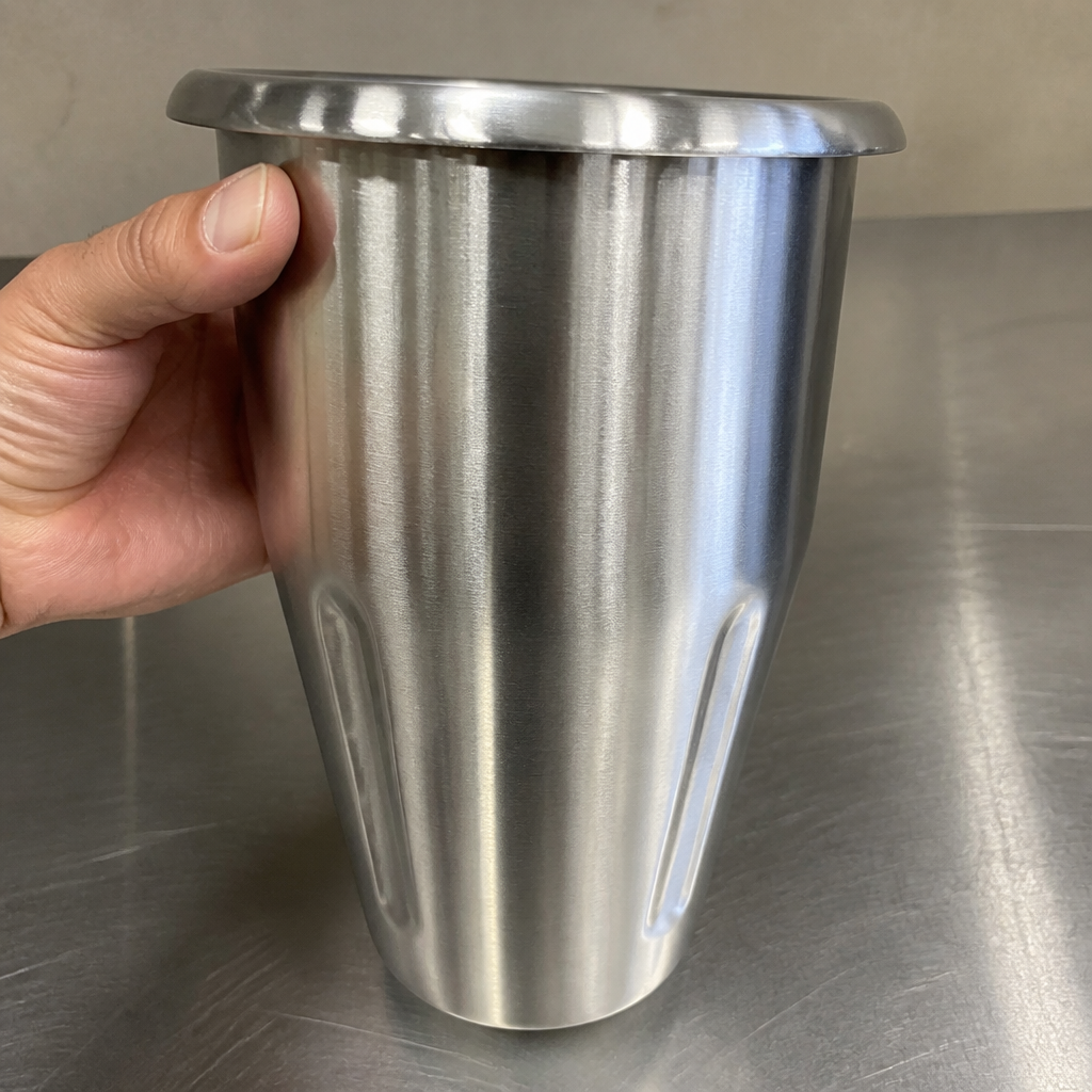 1L stainless steel commercial milkshake mixer cup