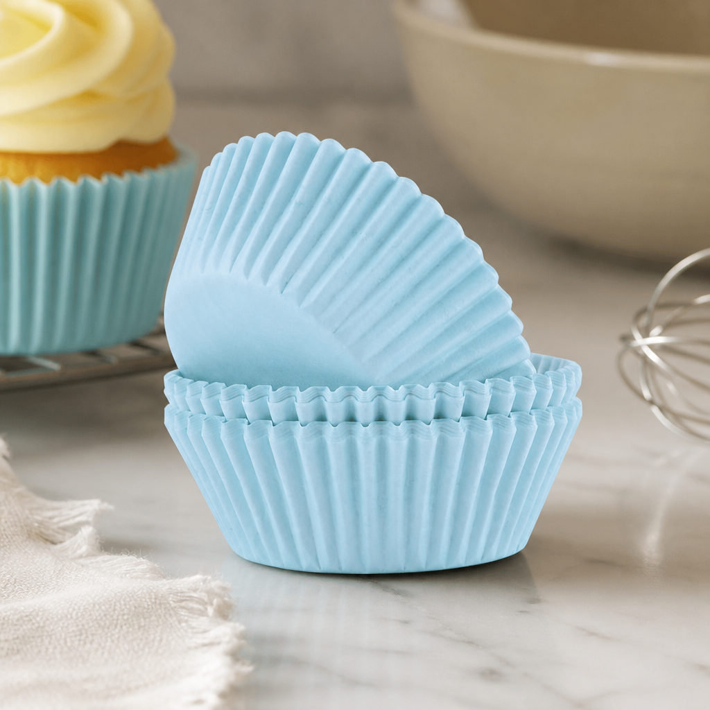 Mint Green Cupcake Cases 60 Pack Bakery Consumables