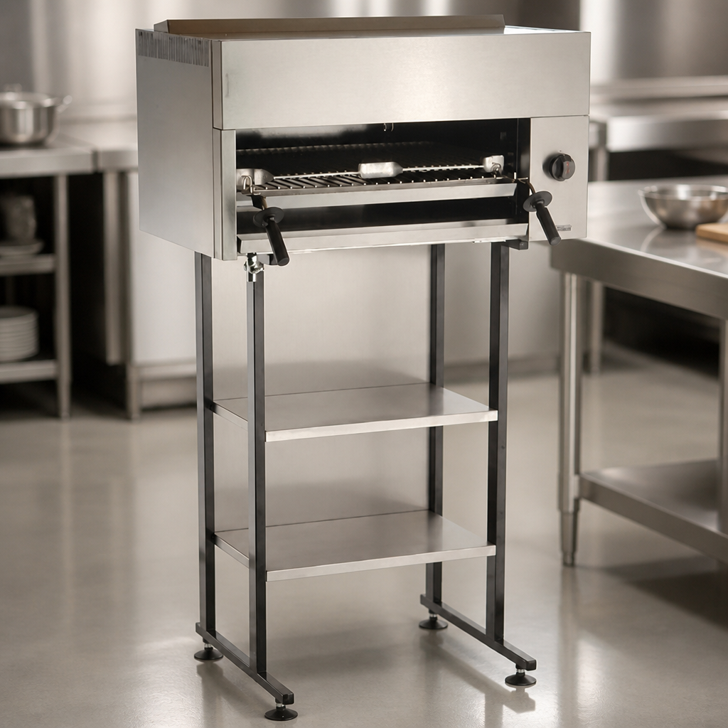 Commercial Floor Stand for Gas Grill 505mm Height 900mm Width