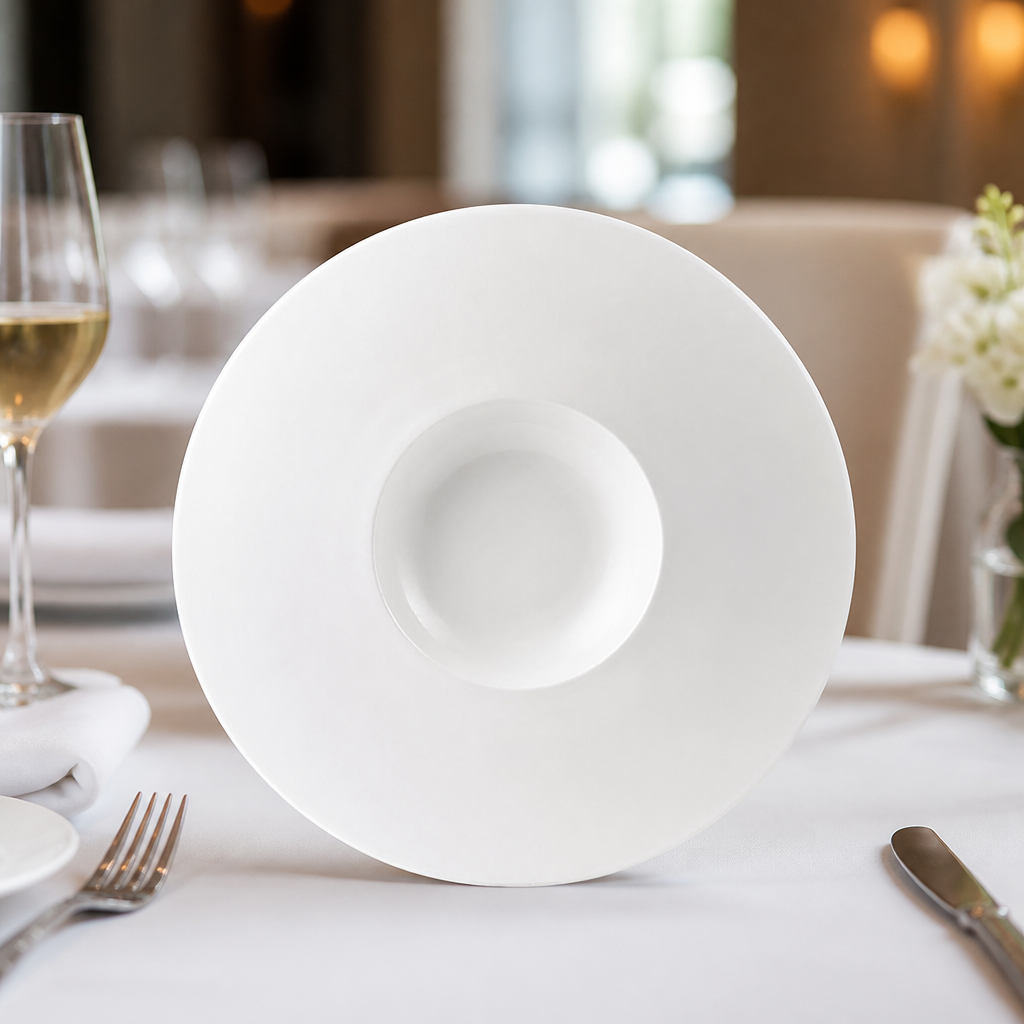 Large Commercial Porcelain Well Bowls 305mm - 6 Pack