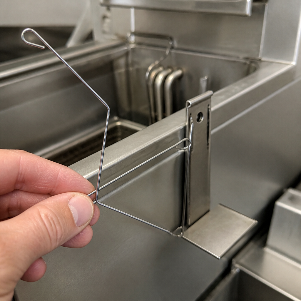 Commercial Fryer Cleaning Set for Single Tank Gas Fryer