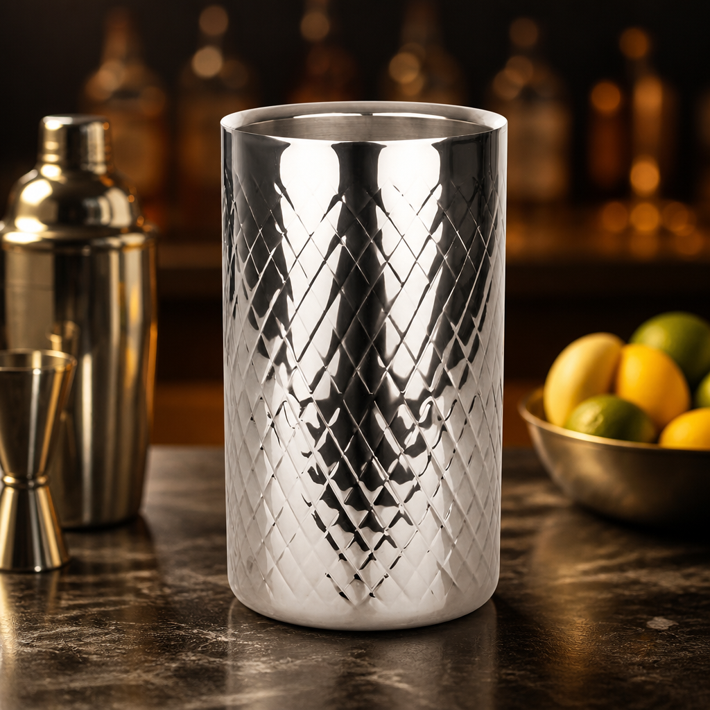 Double Wall Stainless Steel Wine Cooler for 750ml Bottles