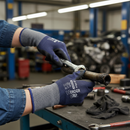 Premium Oil-Resistant Nitrile-Coated Gloves with Superior Grip for Oily Conditions - Pack of 12 Pairs