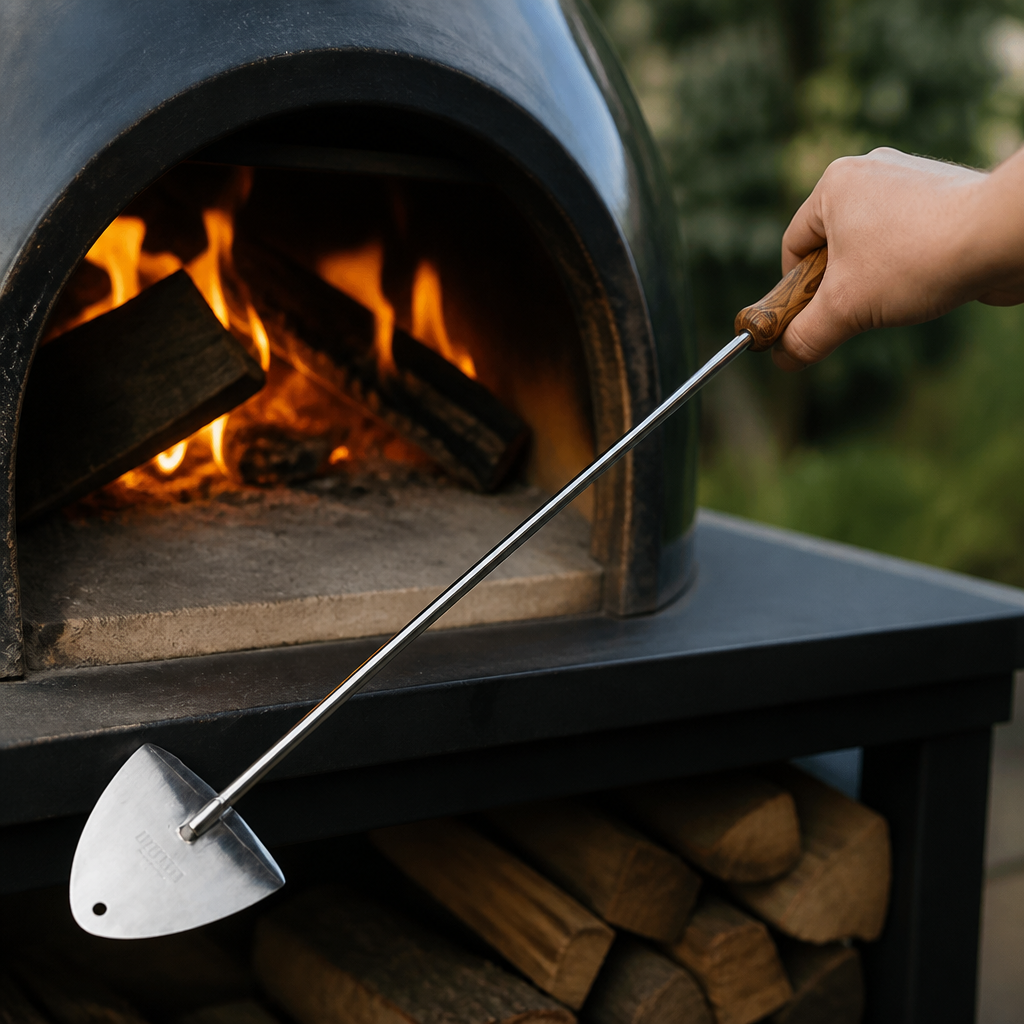 Commercial Wood-Fired Oven Prodder and Blower Tool 700mm