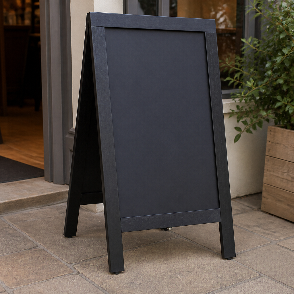 Commercial A-Frame Pavement Board 500x850mm Double-Sided