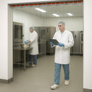 Swivel Hinge PVC Strips – Polar Clear, 300mm, 80% Linear Metre