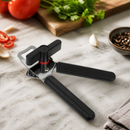 Commercial Can Opener with Integral Bottle Opener 185mm