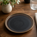 Commercial Ochre Flat Plates 260mm - 6 Pack Stoneware