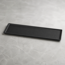 Commercial Melamine Buffet Trays 150x560mm Black Sparkle 4 Pack