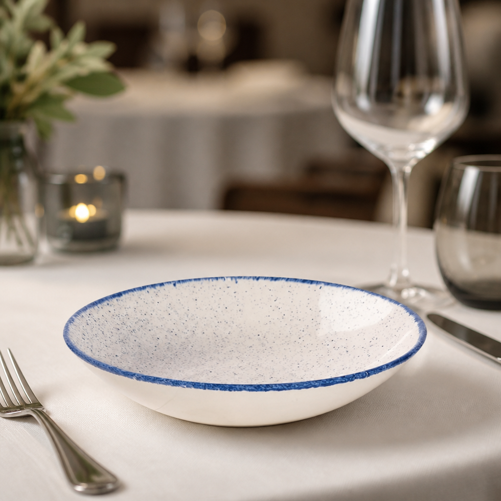 Commercial Coupe Bowls 182mm Indigo Blue 12 Pack