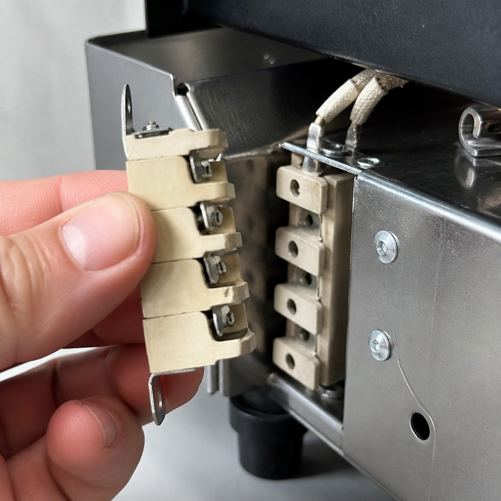 Terminal Row replacement component for electric fryers