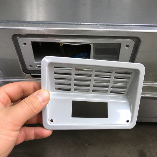 Commercial Display Freezer Control Panel Replacement Cover