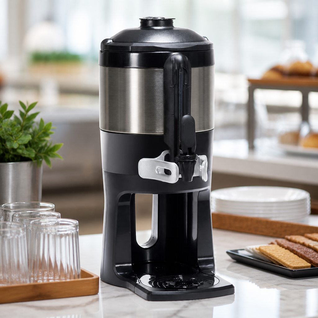 Commercial Coffee Percolator 5.7Ltr Insulated Stainless Steel
