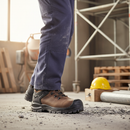Premium Metal-Free Safety Boot with Waterproof Membrane and Anti-Fatigue Comfort Footbed - Sizes 6-13
