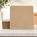 Compostable Kraft Sandwich Bags 216mm Commercial Paper Bags 1000 Pack