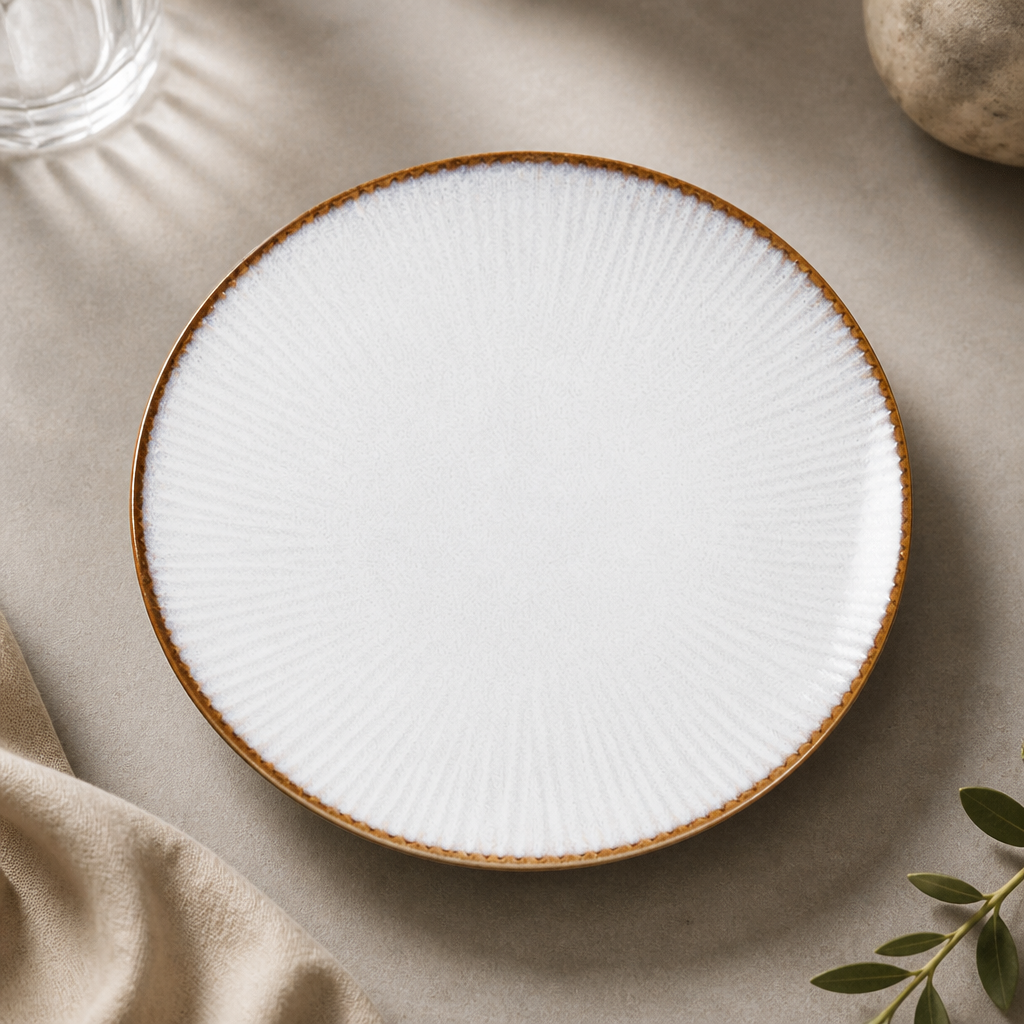 Commercial Salad Bowls 260mm 23oz Stackable Porcelain 4 Pack