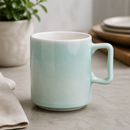 Commercial Porcelain Tea Cups 230ml Mint 6 Pack