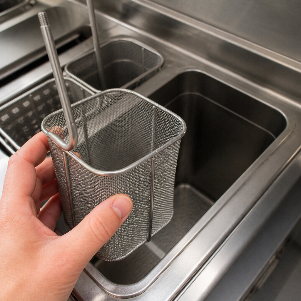 Commercial Pasta Cooker Small Replacement Basket 600 Series