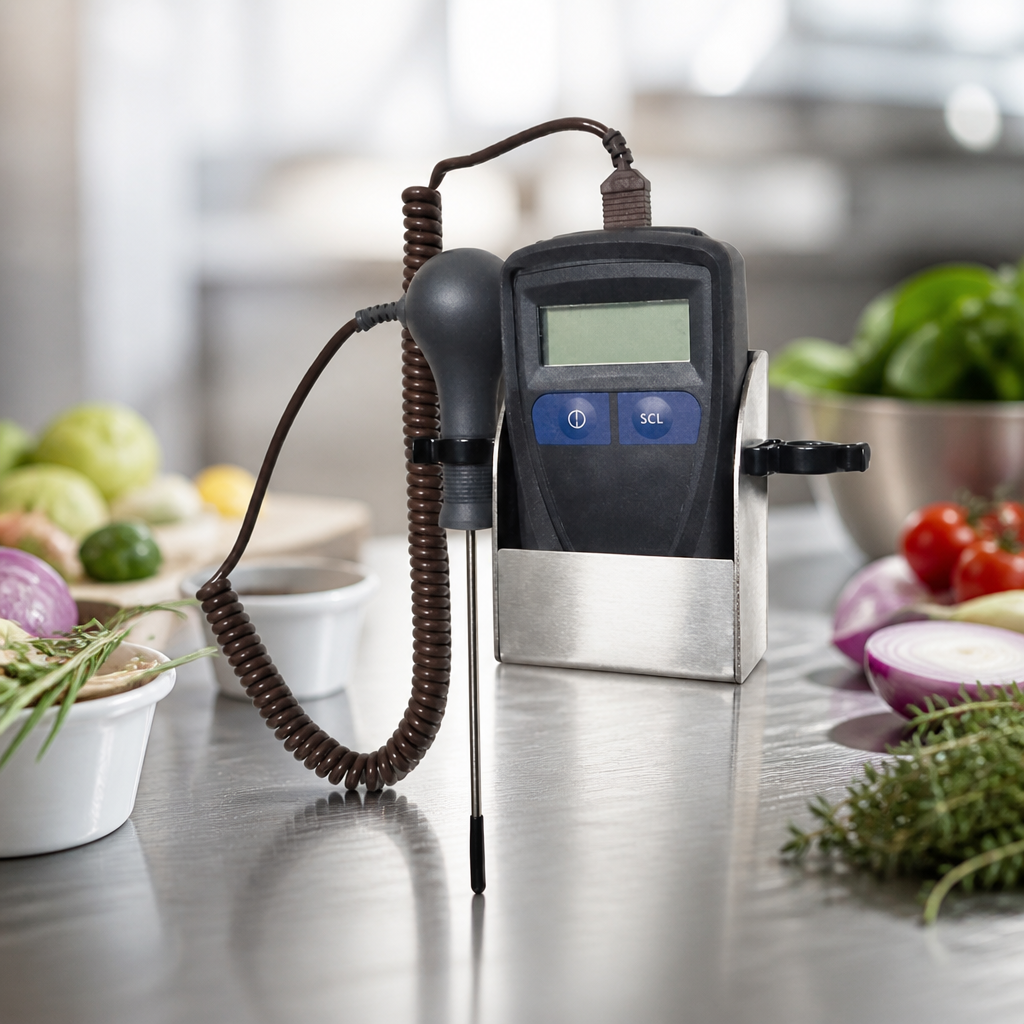 Commercial Kitchen Thermometer Kit with Fast Needle Probe