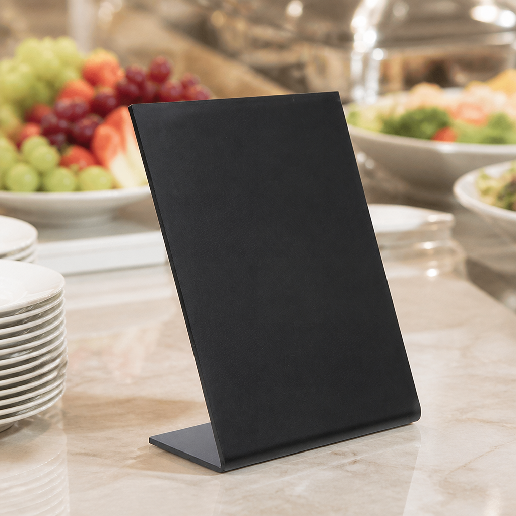 Mini Display Chalkboard Signs 5 Pack for Catering
