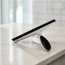 Commercial Stainless Steel Window Squeegee with Suction Holder