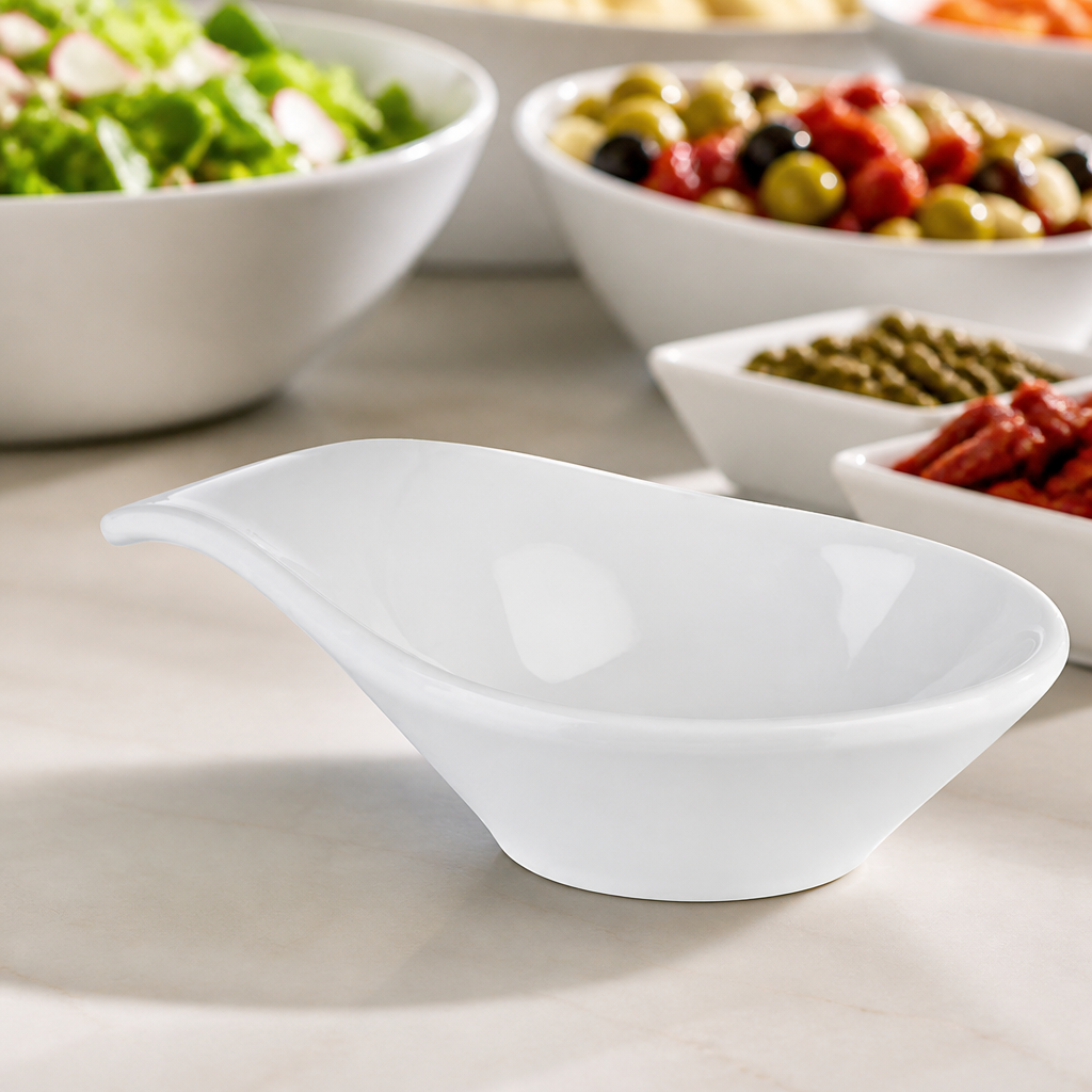 Commercial Bowl 115x75mm 60ml made from recycled plastic