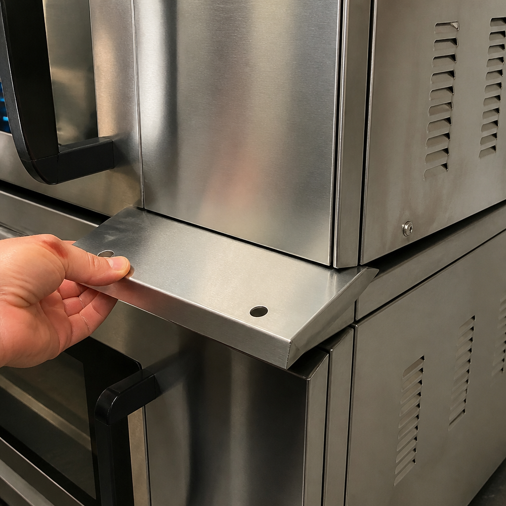 Commercial Stacking Kit for Ovens - Double Output Capability