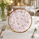Commercial Coupe Plates 153mm Pink - 12 Pack