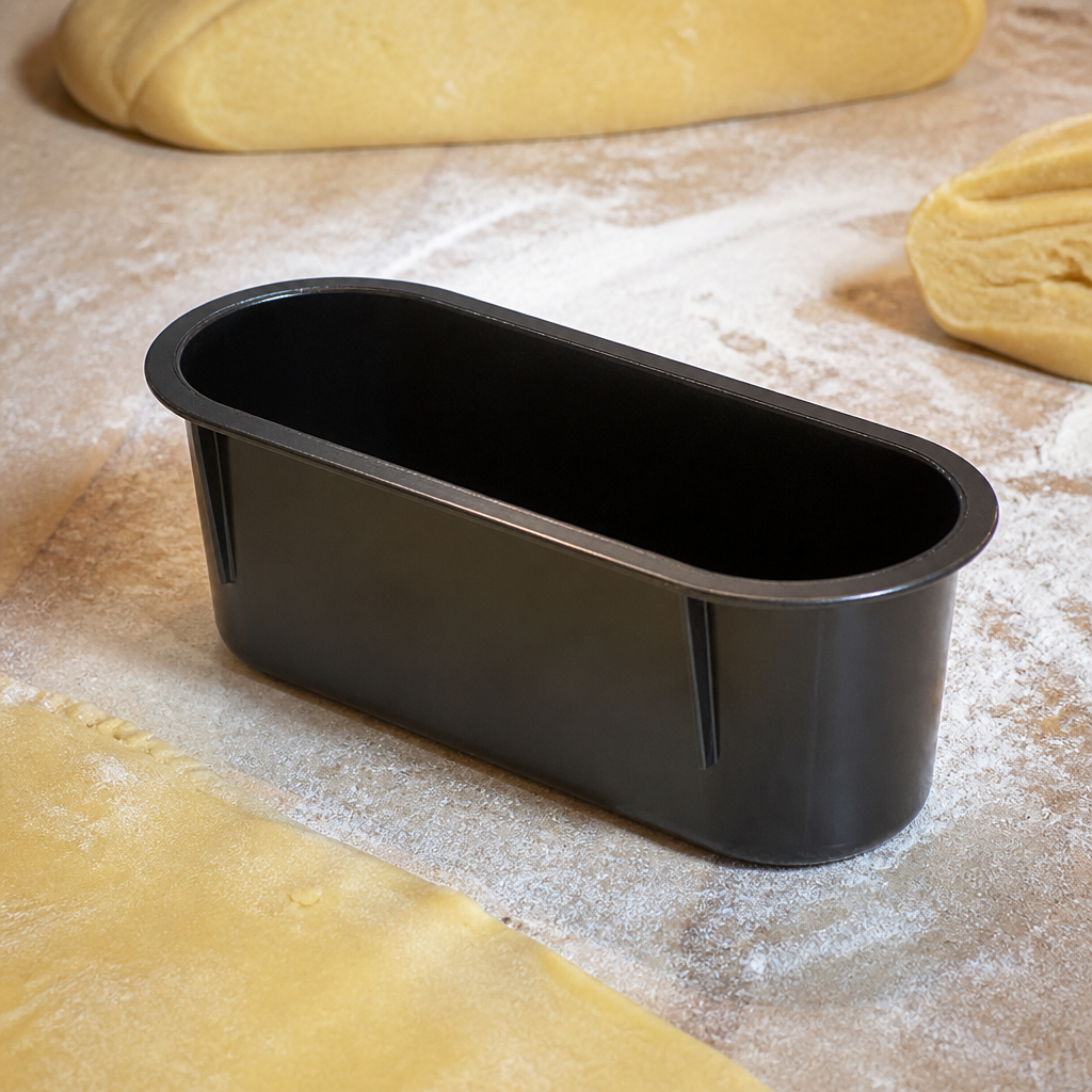 Commercial Oblong Cake Mould 55mm Non-Stick Baking Tin