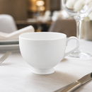 Commercial Bone China Tea Cups 250ml Set of 6 for Dining