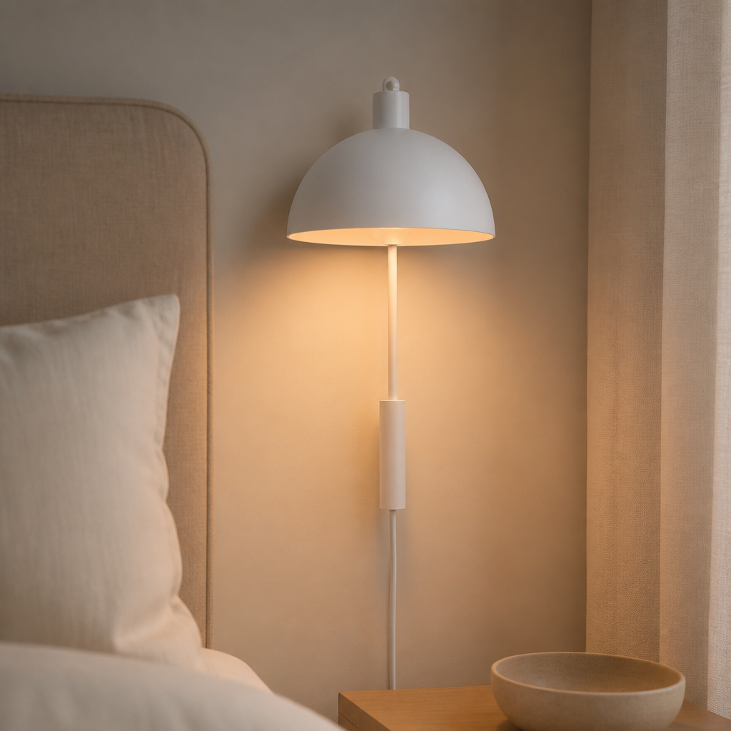 Indoor Wall Light 430mm Metal Double Insulated Fixture